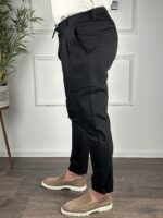 Muške casual pantalone -crne - Image 4