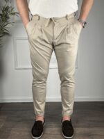 Muške casual pantalone- bež
