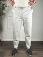 Muške sive pantalone regular - Image 6