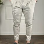 Muške casual pantalone- siva