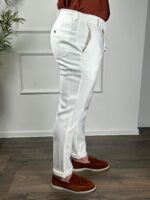 Muške letnje pantalone-bele - Image 2