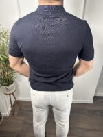 Muška majica poluzip teget - Image 3