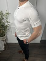 Muška majica poluzip Bela - Image 2