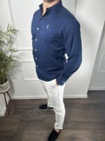 Muška elegantna košulja teget - Image 2