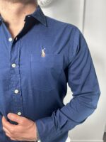 Muška elegantna košulja teget - Image 3