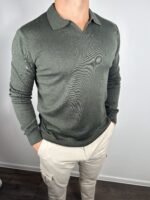 COMO džemper (maslinasti)