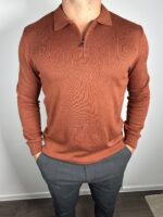 Muški džemper (cigla boja) - Slika 3