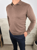 COMO džemper (braon svetlo)