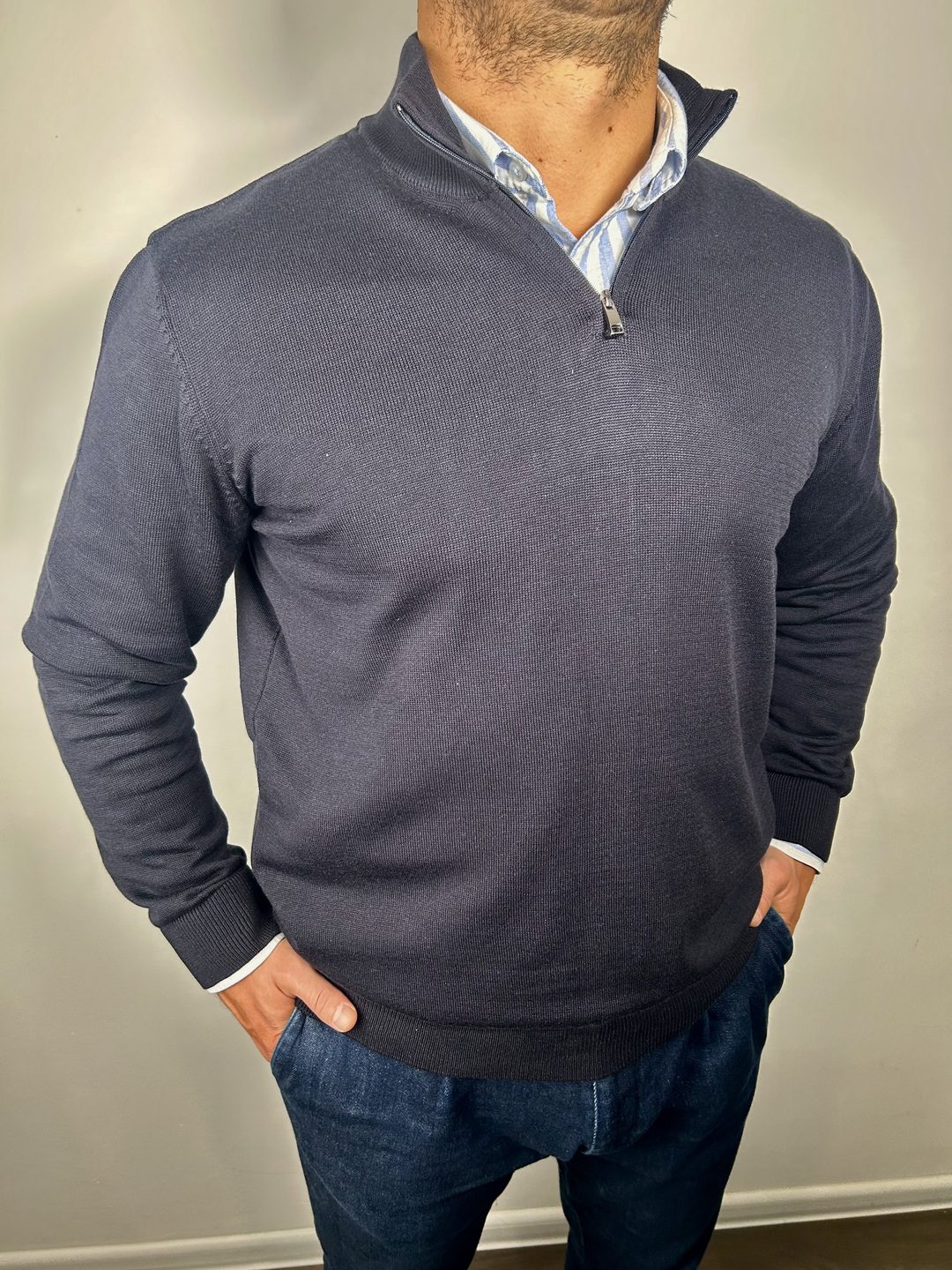 1759423292396600-(1) Notte džemper (teget) - Image 1