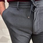 Casual pantalone (tamnosiva)