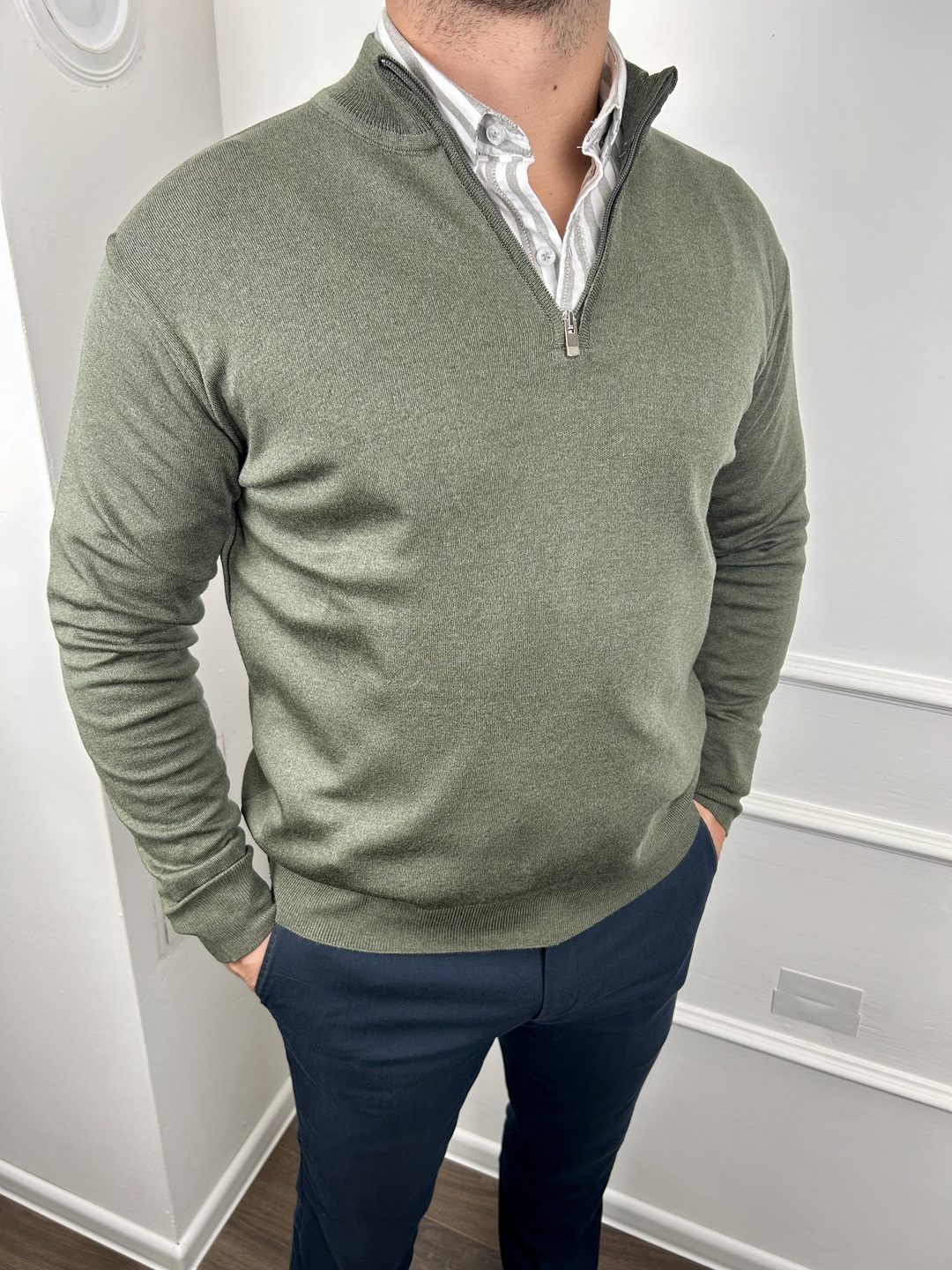 1763645672717885-(1) Notte džemper (olive) - Image 1