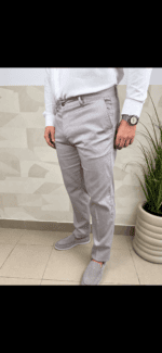 Chino pantalone (sive)