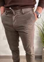 Somotne pantalone (tamnobež) - Slika 3