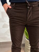 Somotne pantalone (braon) - Slika 2